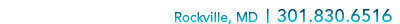 Rockville, MD | 301.830.6516
